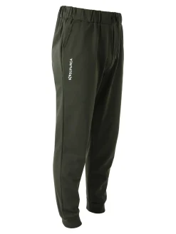 Superga Pantaloni tuta da uomo in felpa con coulisse e polsini - militare
