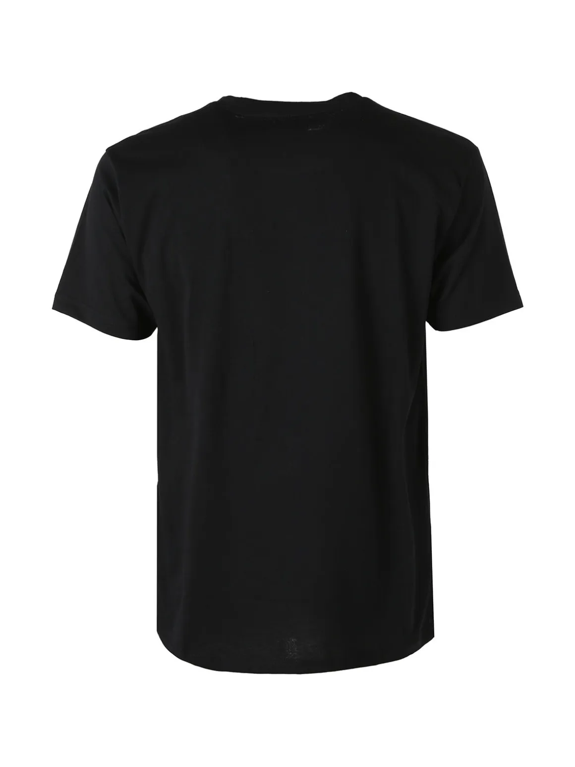 Superga T-shirt da uomo in cotone con logo - nero