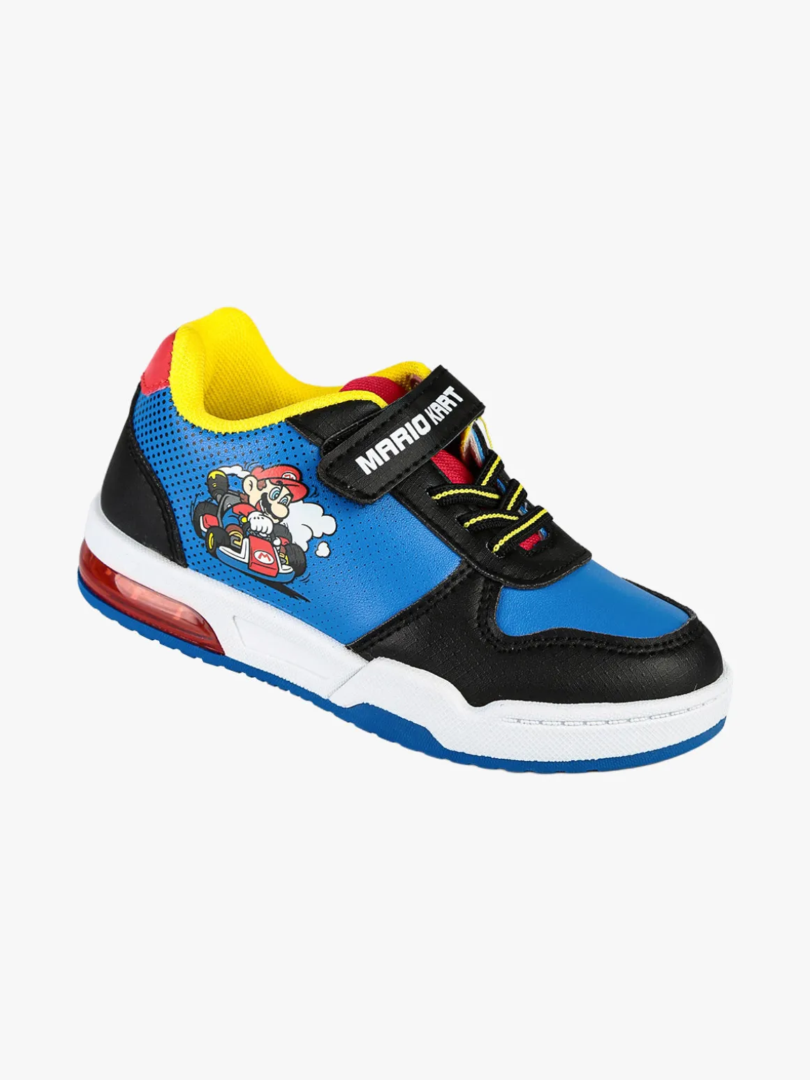 Super Mario Sneakers basse da bambino con strappo e luci - multicolore