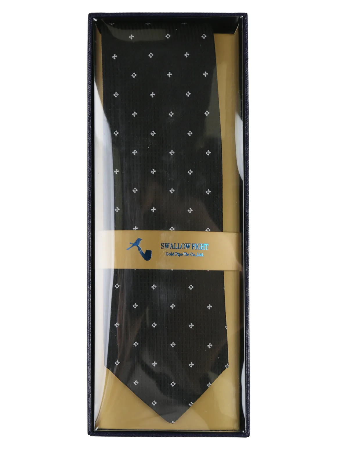 Swallow Fight Cravatta classica da uomo con stampe