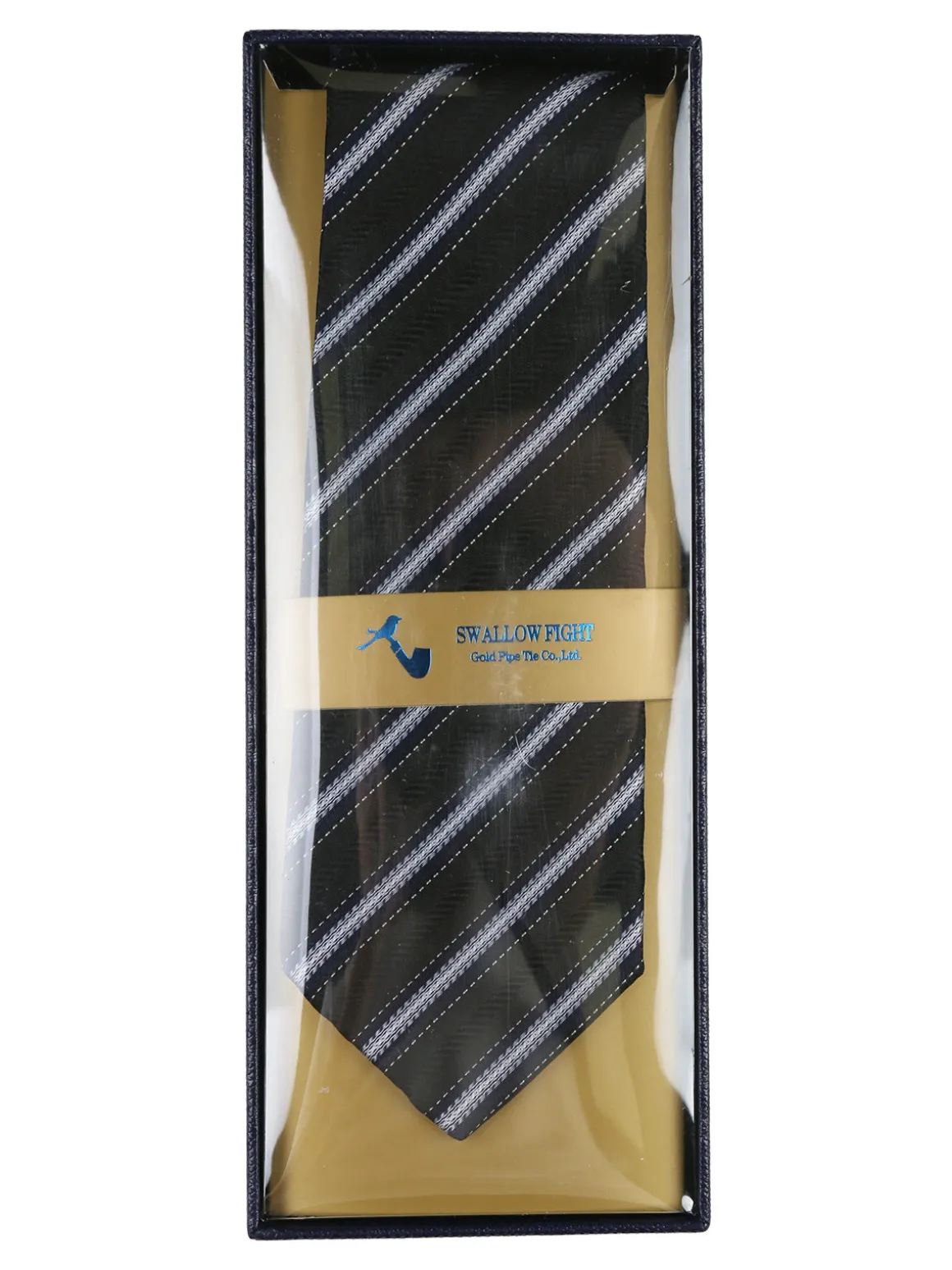 Swallow Fight Cravatta classica da uomo con stampe