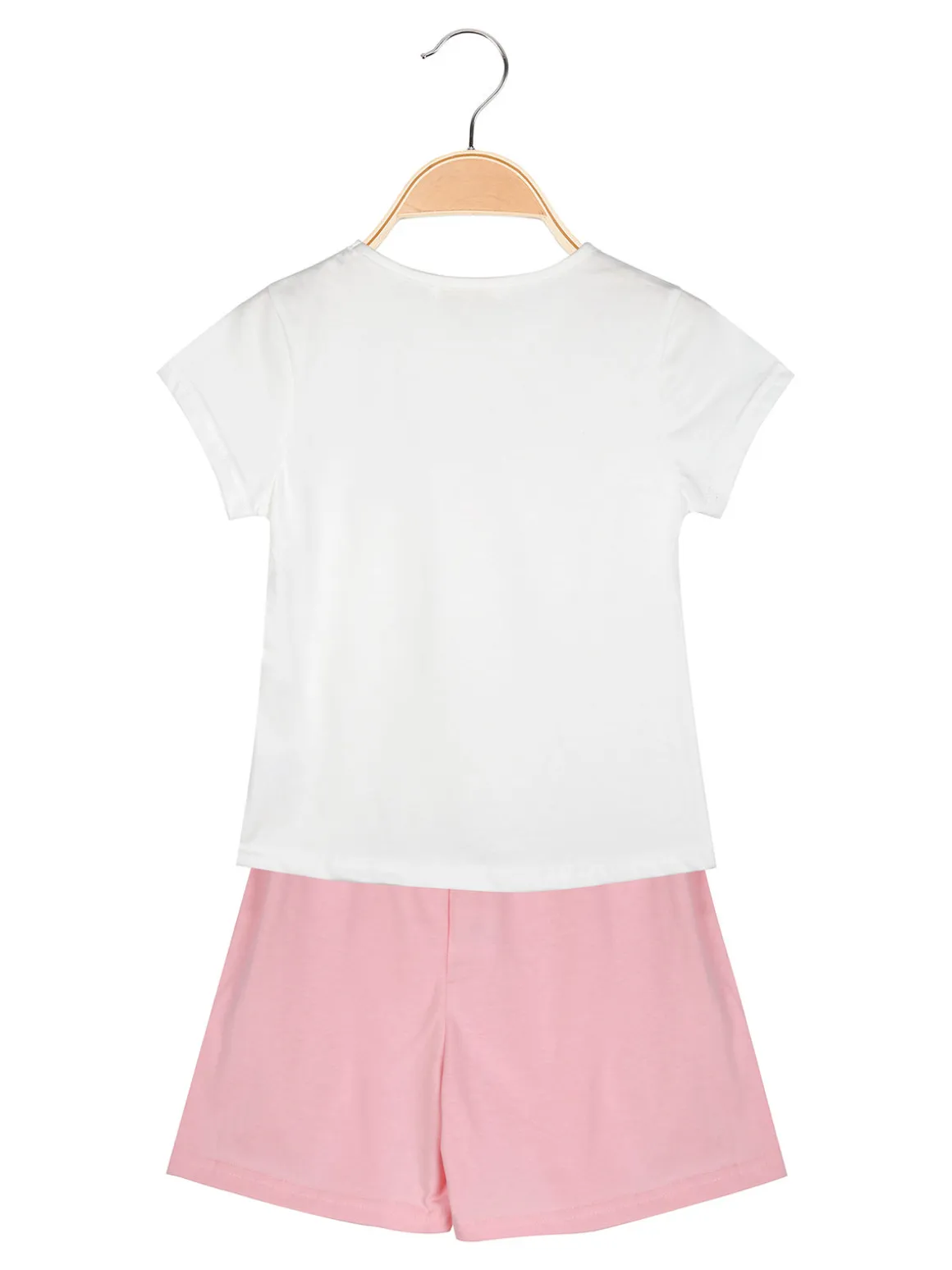 Sweet Junior Completo da bambina 2 pezzi con t-shirt e shorts