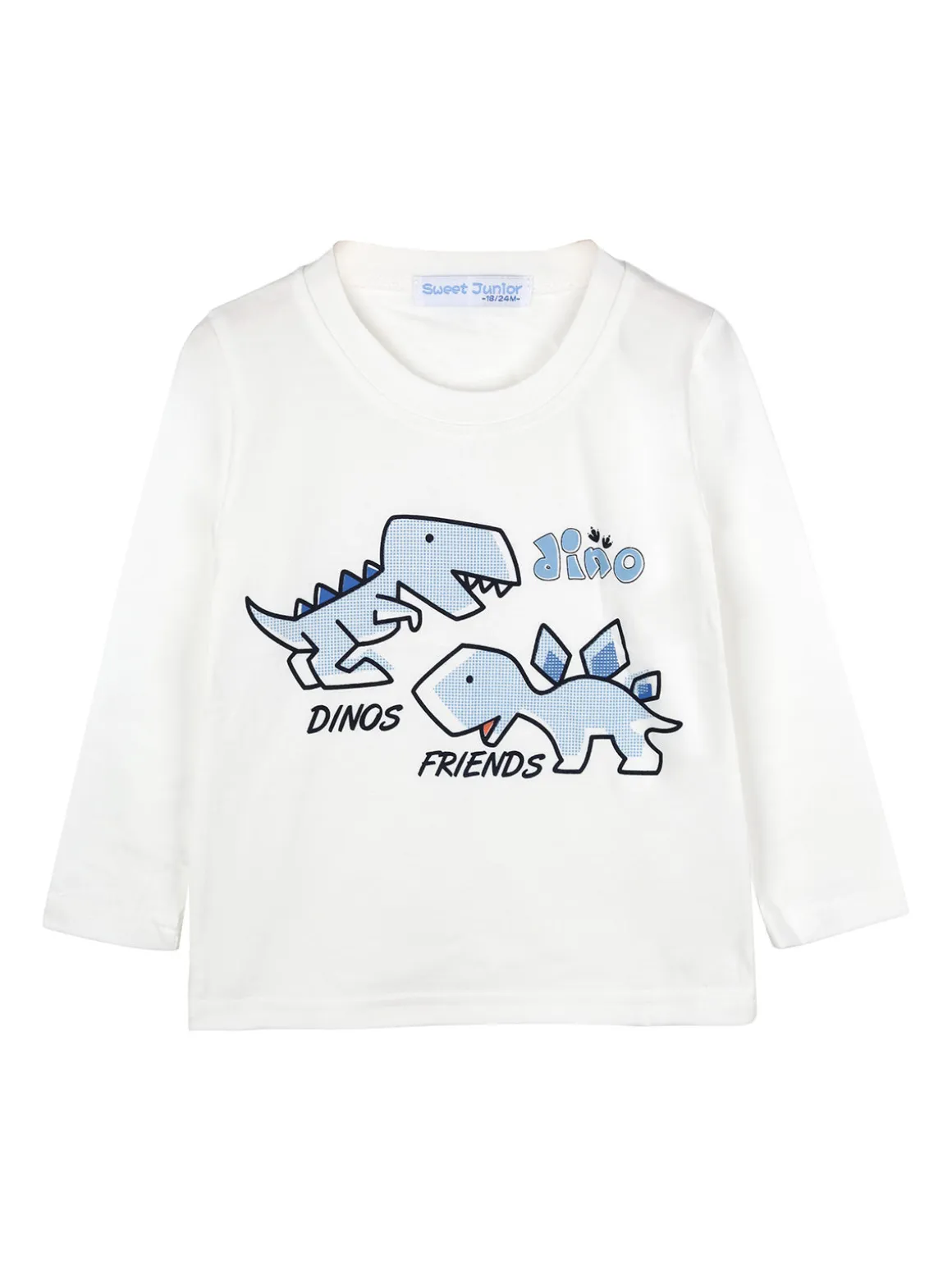 Sweet Junior Completo da neonato felpato 3 pezzi - blu