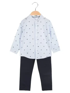 Sweet Junior Completo da neonato 2 pezzi con camicia + pantaloni