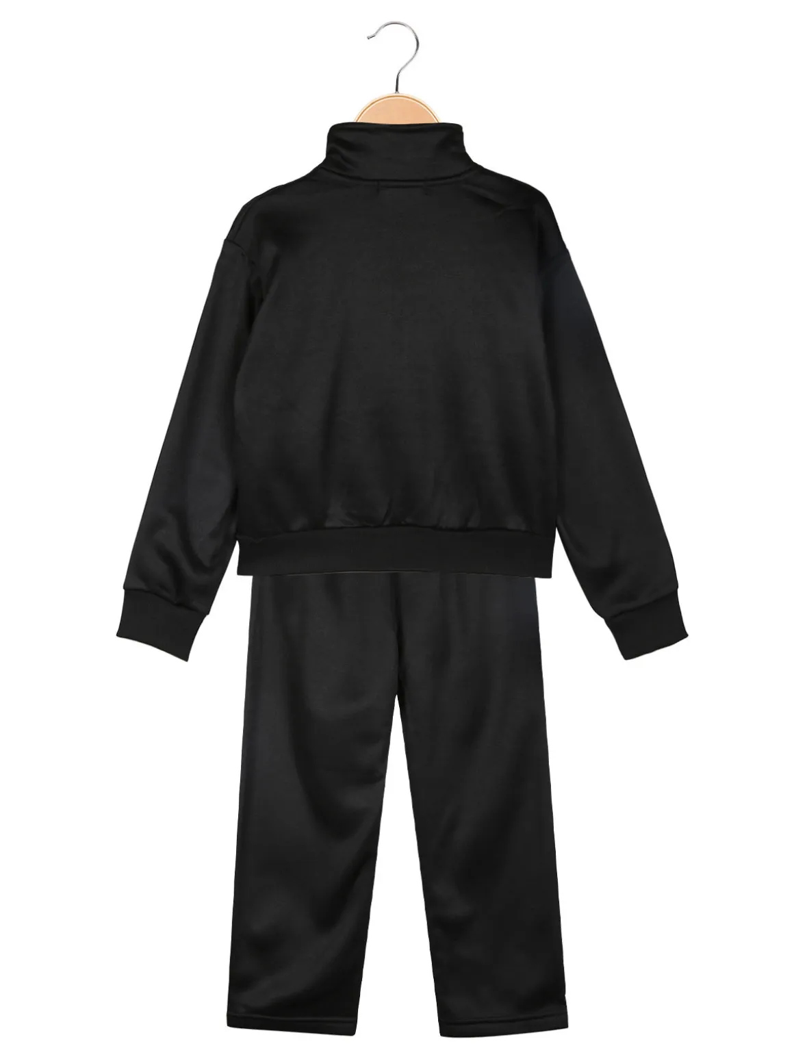 Sweet Junior Completo tuta da bambina 3 pezzi con strass - nero