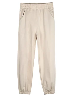 Sweet Junior Completo tuta 3 pezzi da bambina con farfalle di strass cappuccio e zip - beige