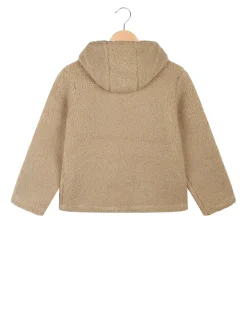 Sweet Junior Giacca orsetto da bambina con cappuccio e zip