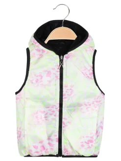 Sweet Junior Gilet imbottito da bambina reversibile