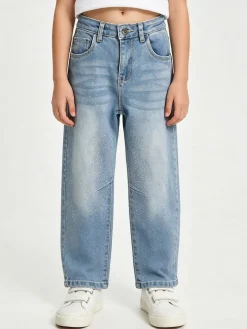 Sweet Junior Jeans balloon da bambina con strass - jeans