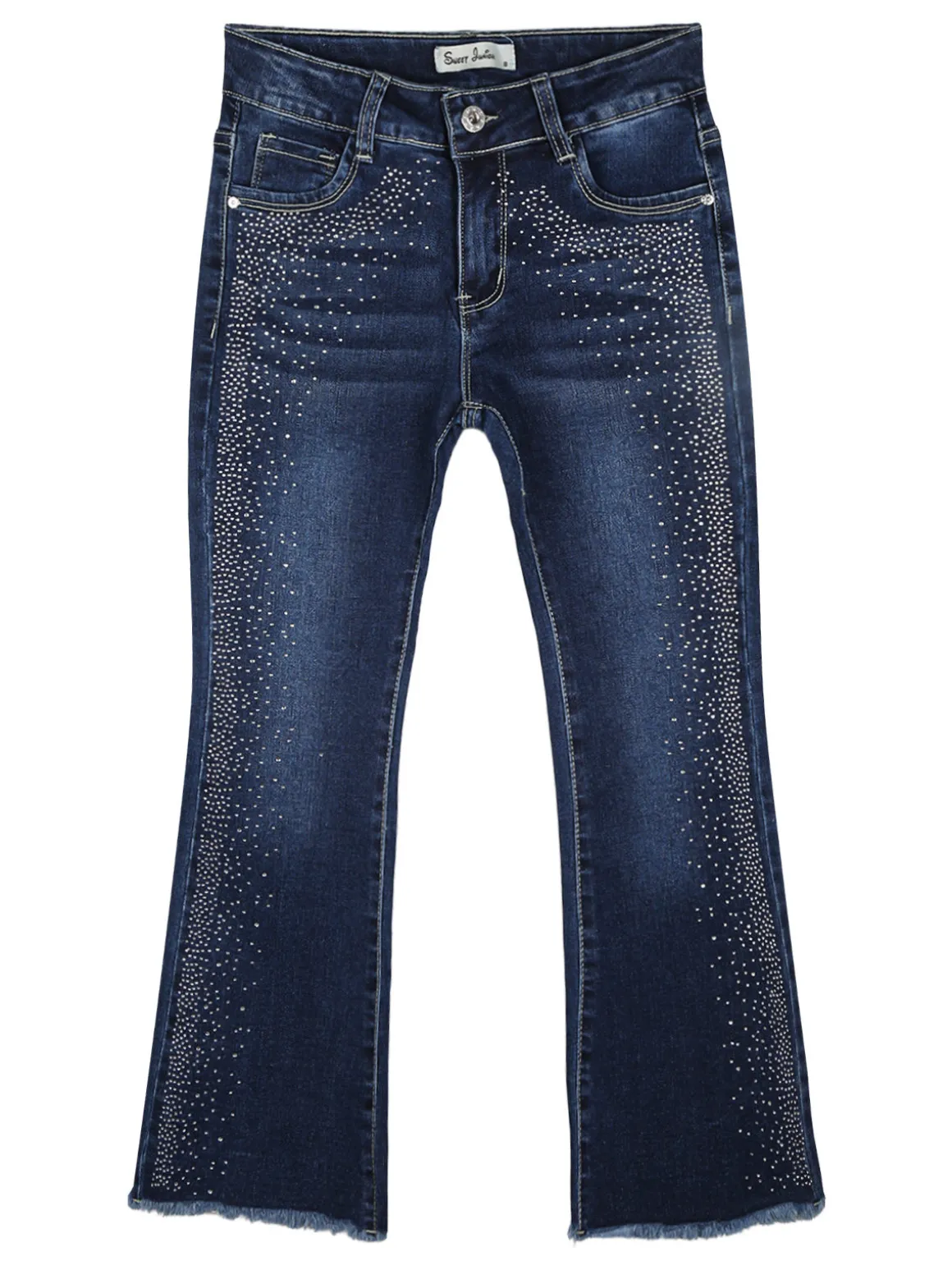 Sweet Junior Jeans da bambina a zampa con stass - jeans