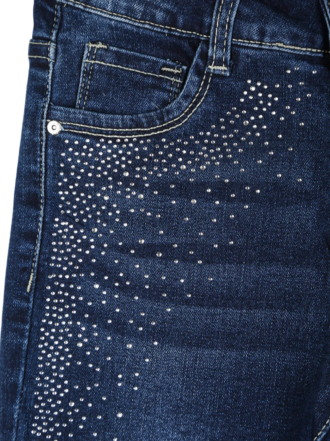 Sweet Junior Jeans da bambina a zampa con stass - jeans