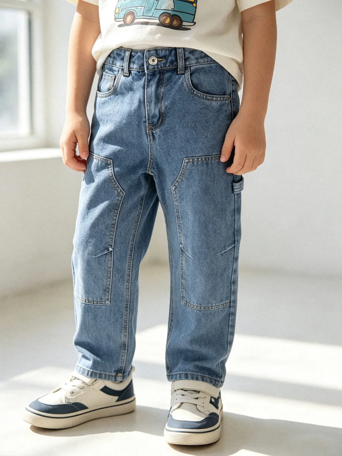 Sweet Junior Jeans da bambino a gamba dritta - jeans