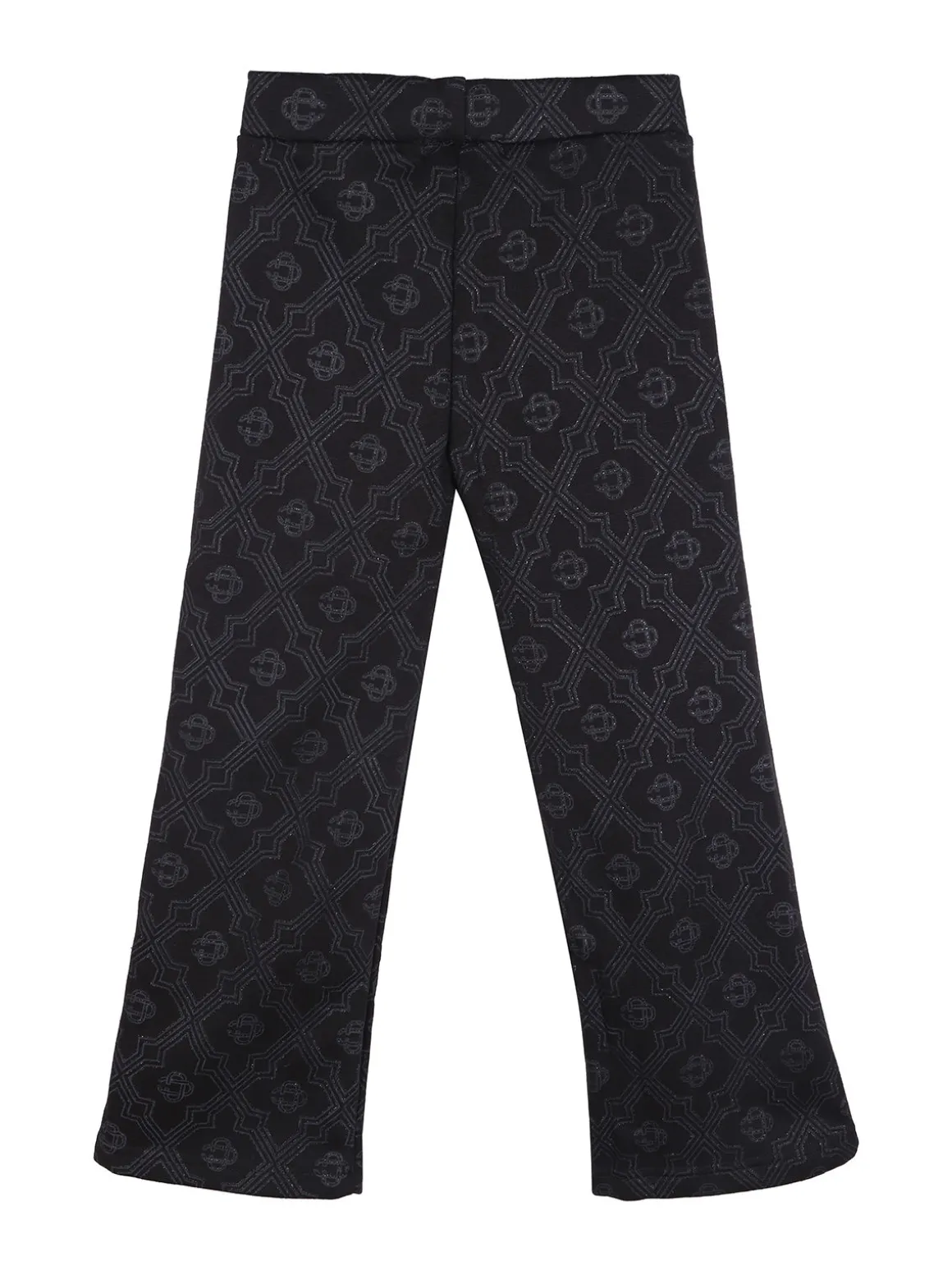 Sweet Junior Leggings da bambina a zampa con interno felpato