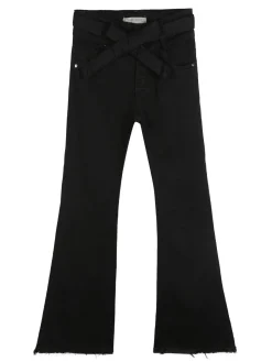 Sweet Junior Pantaloni a zampa da bambina con cintura