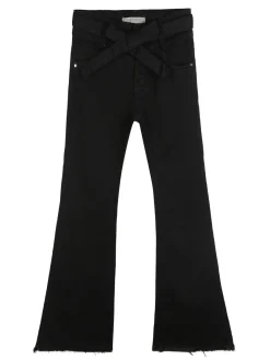 Sweet Junior Pantaloni a zampa da bambina con cintura