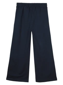 Sweet Junior Pantaloni da bambina a gamba larga in felpa