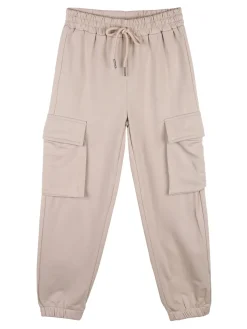 Sweet Junior Pantaloni tuta da bambina con tasconi laterali e polsini