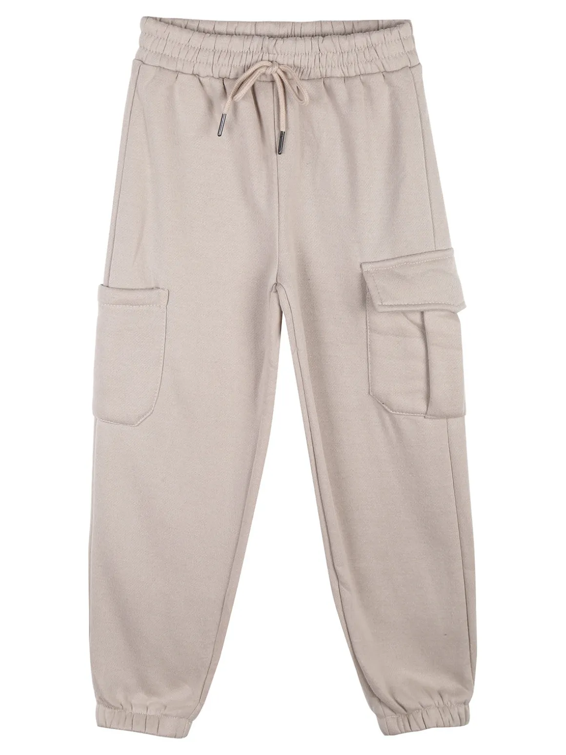 Sweet Junior Pantaloni tuta da bambina felpati con tasconi laterali