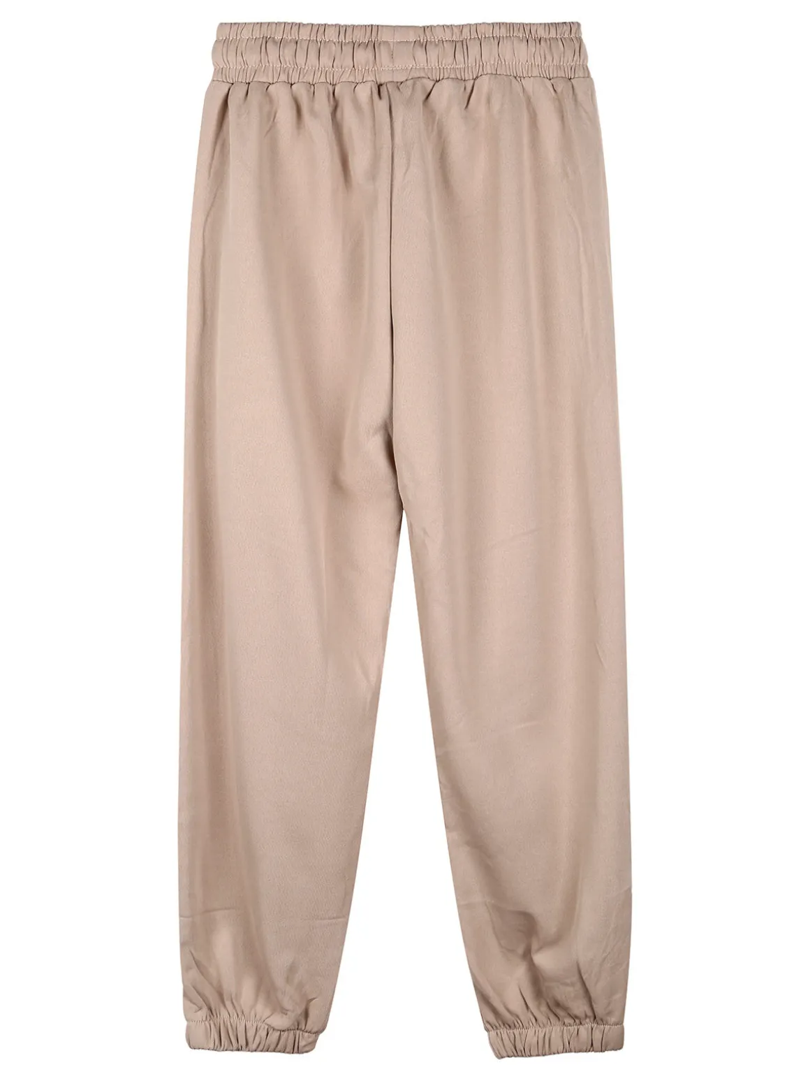 Sweet Junior Pantaloni tuta da bambino con coulisse ed elastico sul finale - khaki