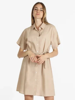 Sweet Miss Abito a camicia in cotone maniche corte