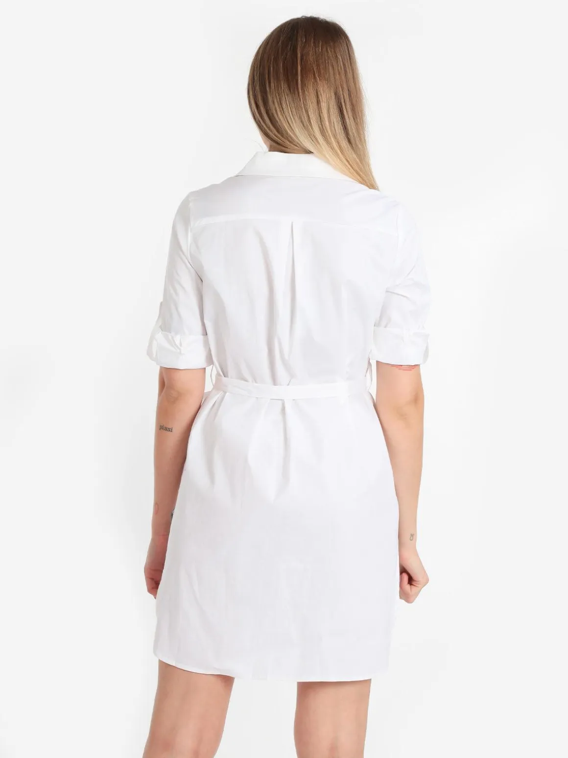 Sweet Miss Abito camicia donna con maniche a 3/4