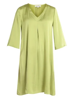 Sweet Miss Abito donna effetto seta con manica a 3/4