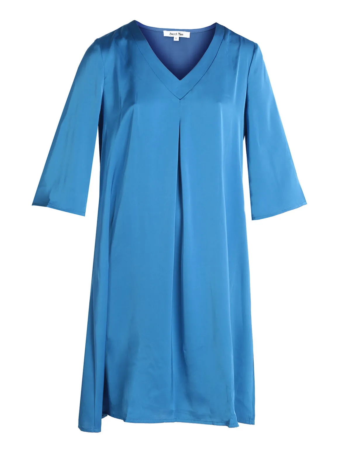 Sweet Miss Abito donna effetto seta con manica a 3/4