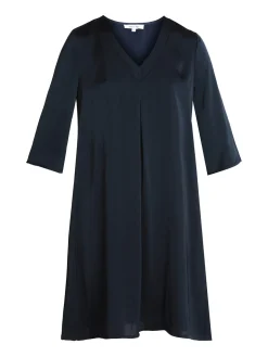 Sweet Miss Abito donna effetto seta con manica a 3/4