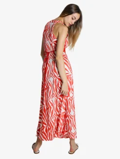 Sweet Miss Abito lungo da donna senza maniche con scollo a v