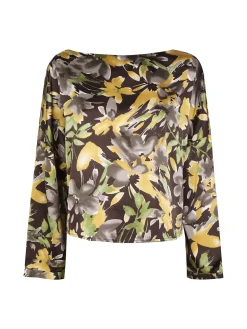 Sweet Miss Blusa da donna con stampa
