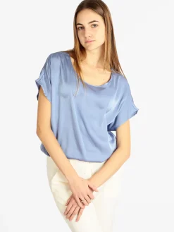 Sweet Miss Blusa donna effetto raso