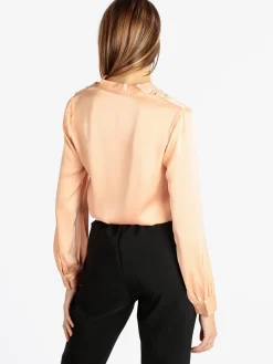 Sweet Miss Blusa elegante donna in raso
