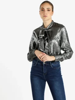 Sweet Miss Camicia donna a maniche lunghe effetto cangiante