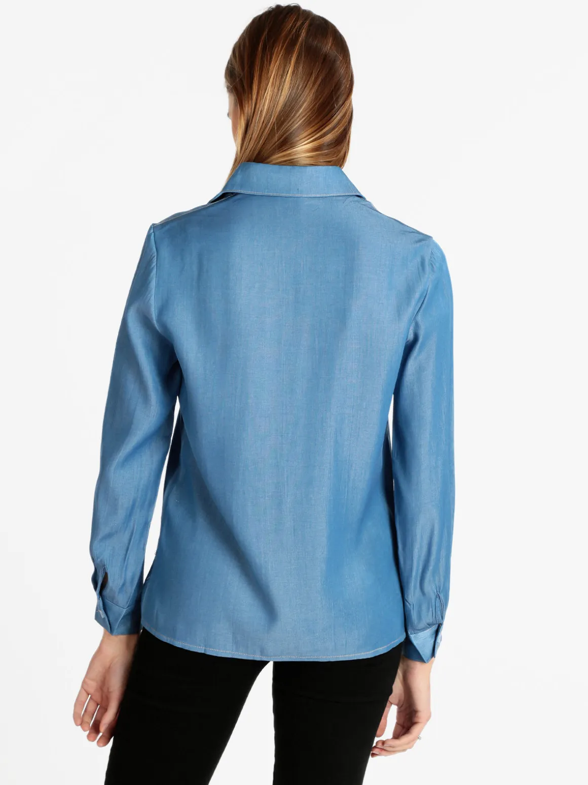 Sweet Miss Camicia donna effetto jeans