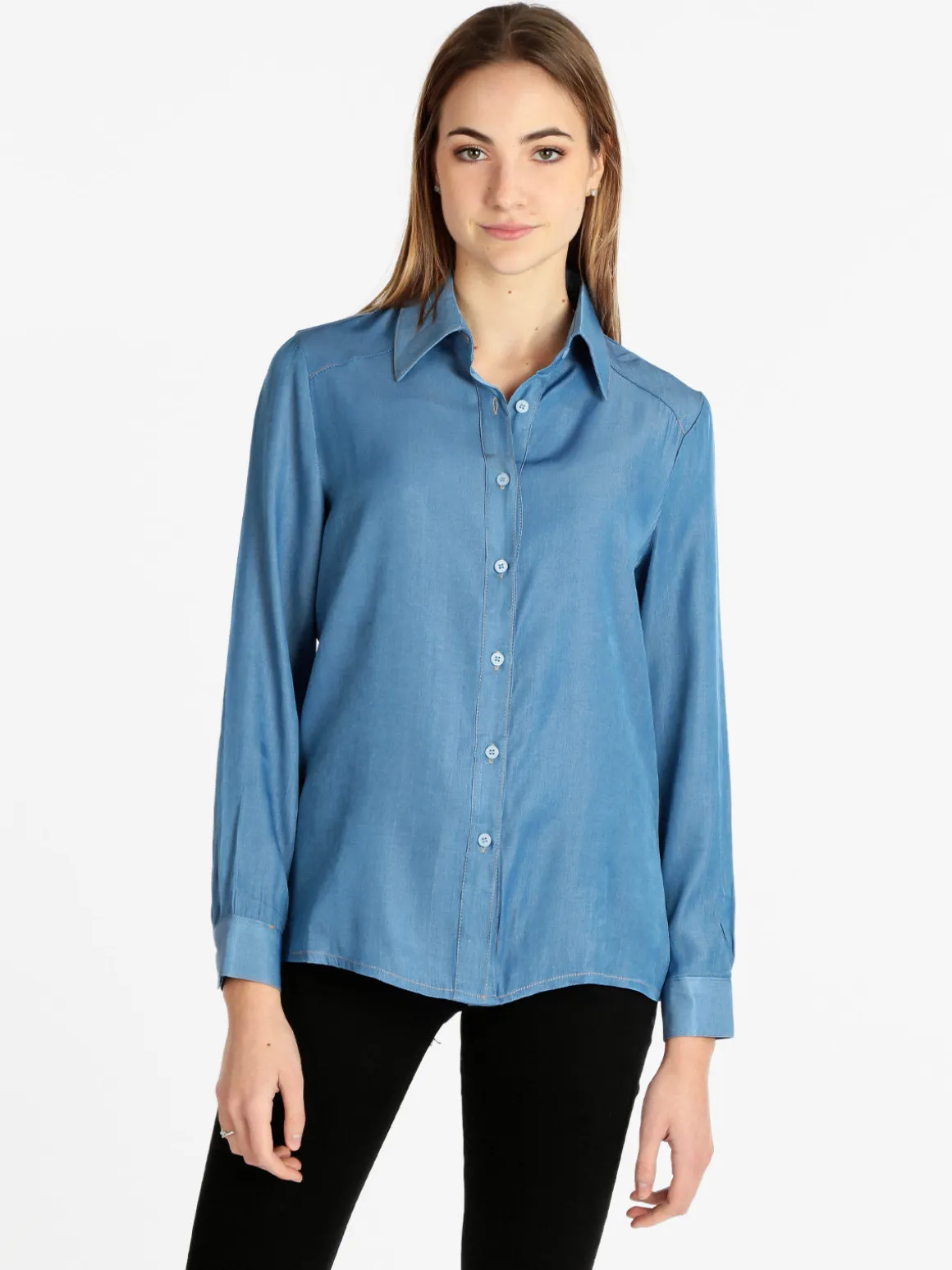 Sweet Miss Camicia donna effetto jeans