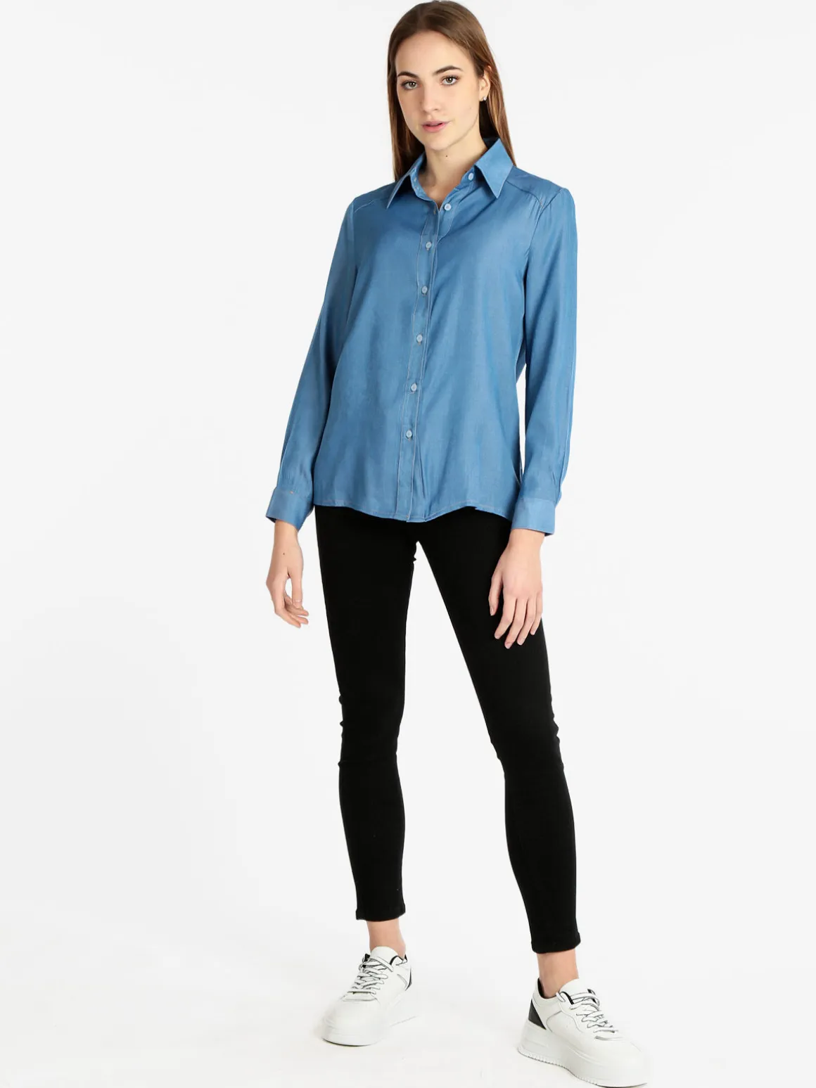 Sweet Miss Camicia donna effetto jeans