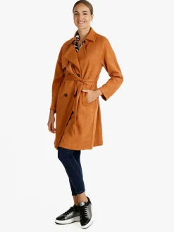 Sweet Miss Cappotto leggero donna con cintura