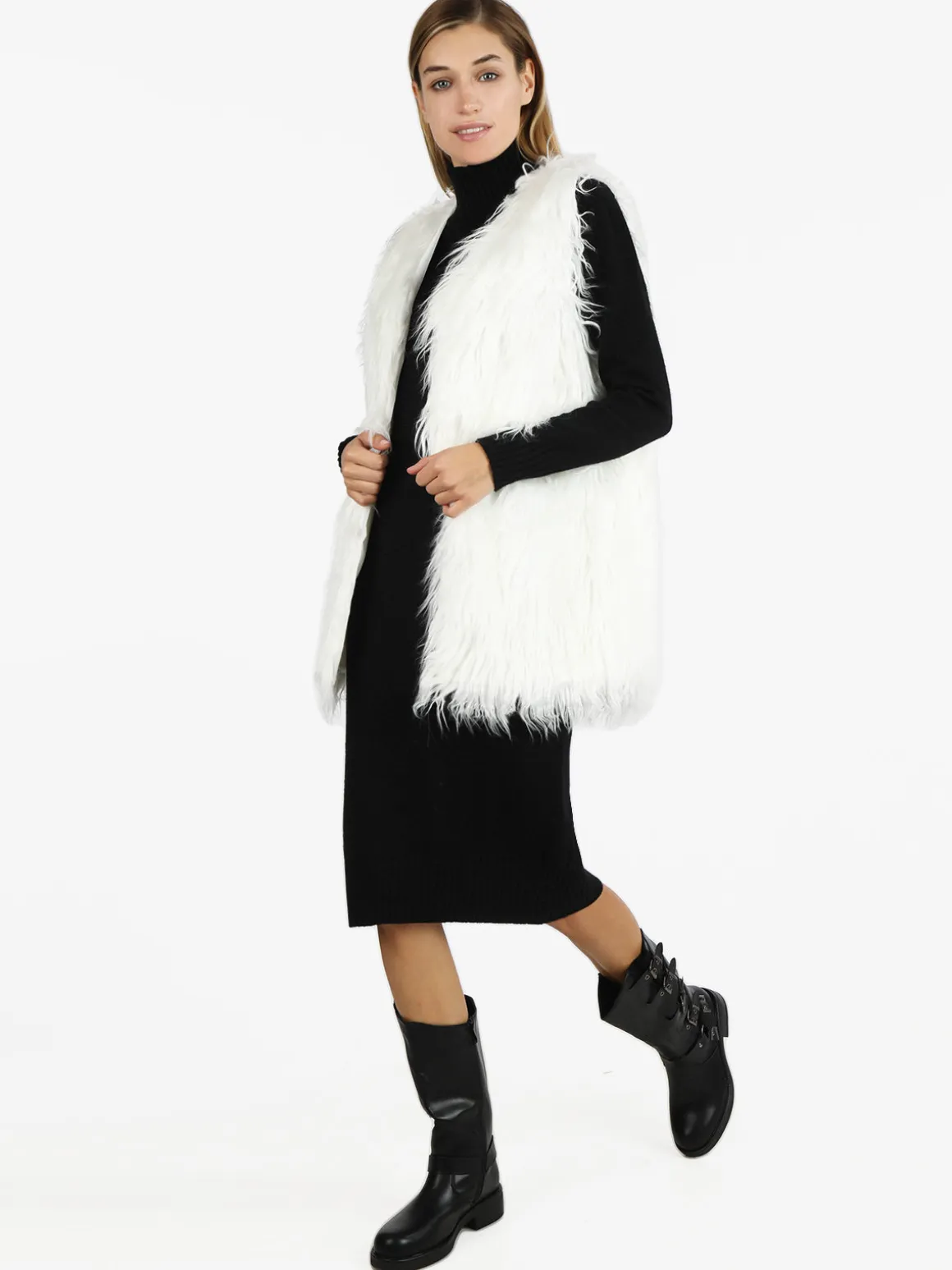 Sweet Miss Gilet donna peloso