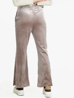 Sweet Miss Pantaloni a zampa da donna in velluto