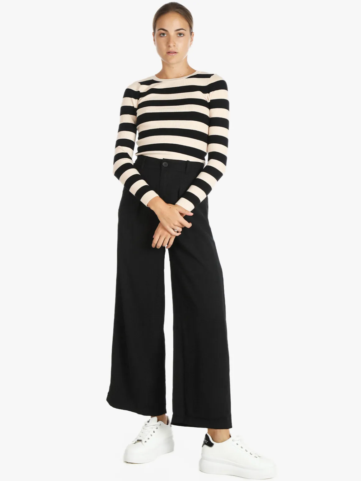 Sweet Miss Pantaloni donna a gamba larga