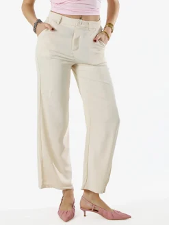 Sweet Miss Pantaloni donna a palazzo - beige