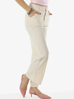 Sweet Miss Pantaloni donna a palazzo - beige