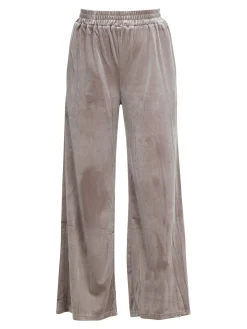 Sweet Miss Pantaloni donna in velluto a gamba larga