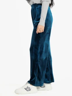 Sweet Miss Pantaloni donna in velluto a gamba larga