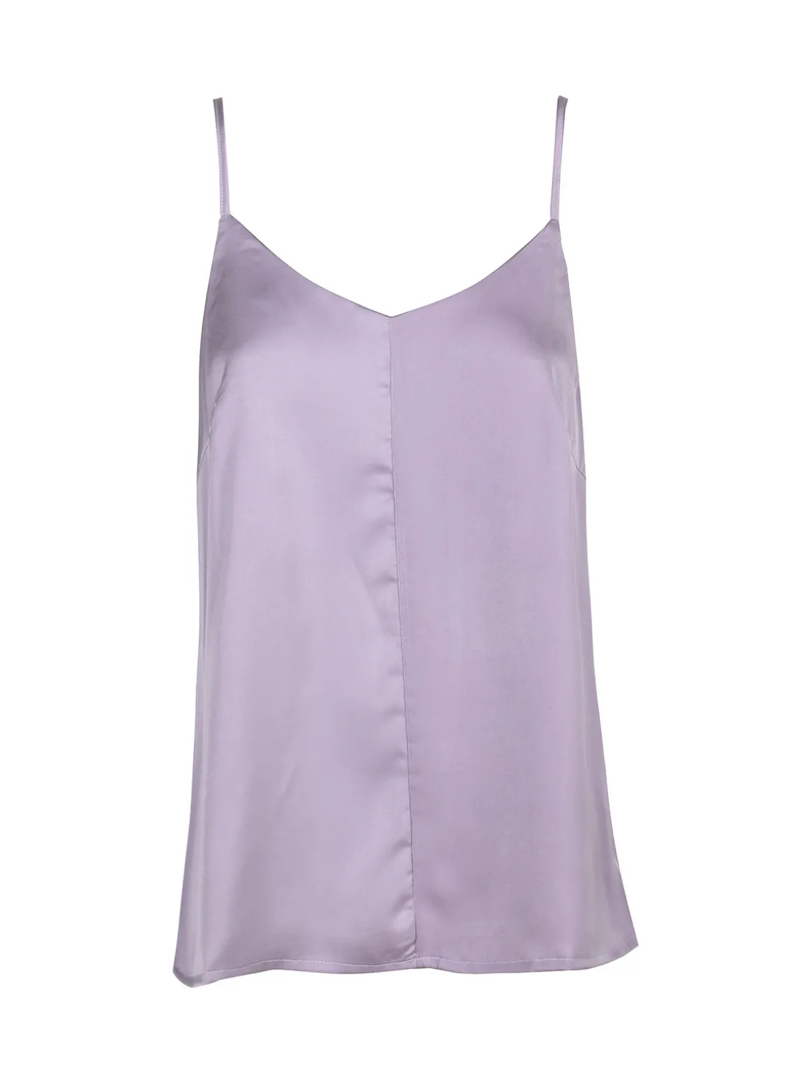 Sweet Miss Top donna con spalline sottili effetto raso