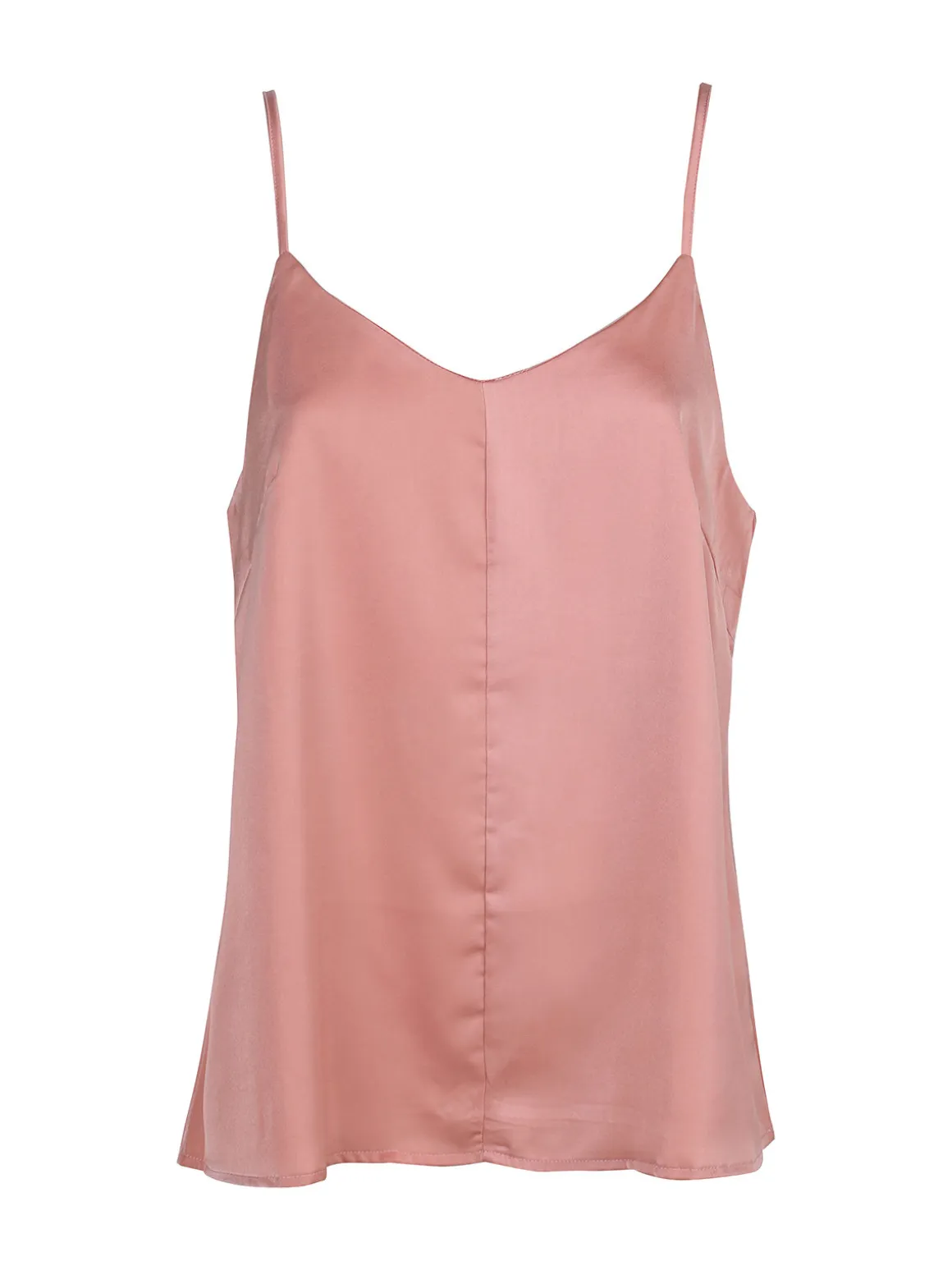 Sweet Miss Top donna con spalline sottili effetto raso