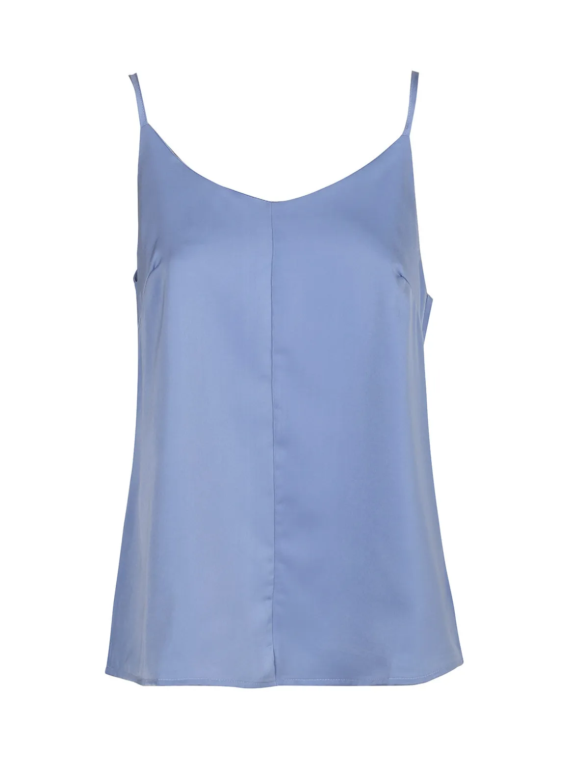 Sweet Miss Top donna con spalline sottili effetto raso