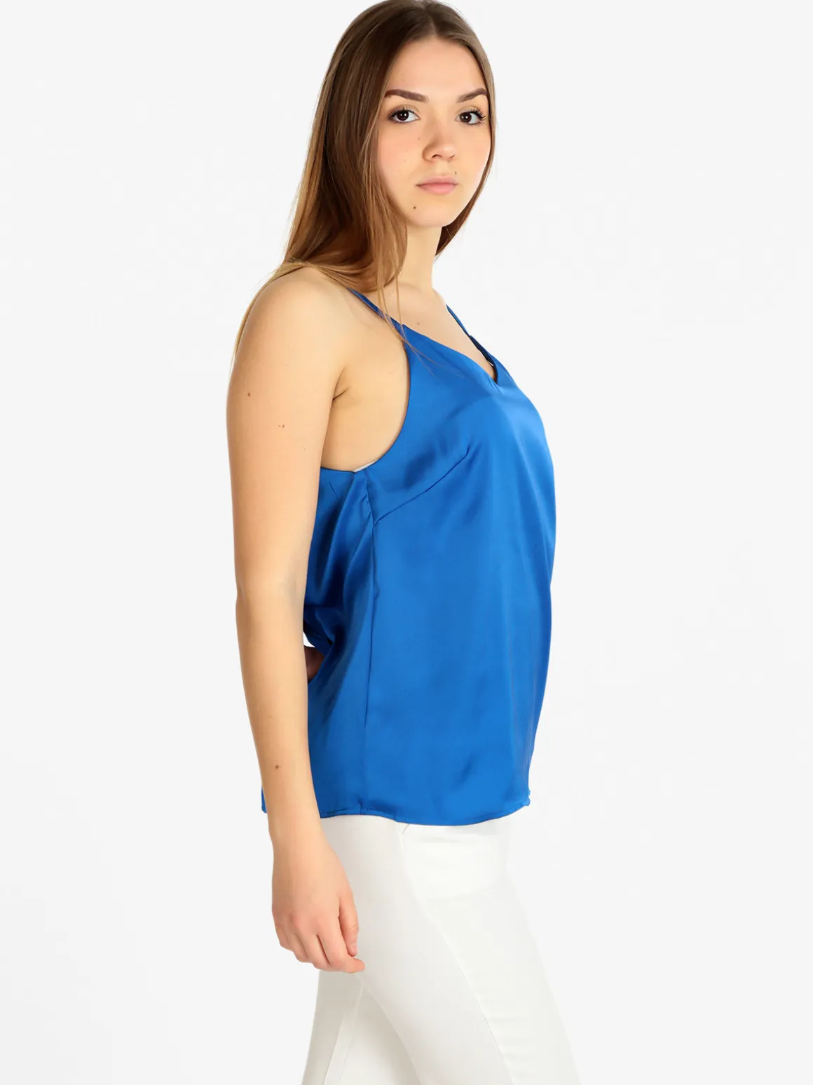 Sweet Miss Top donna effetto seta