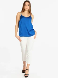 Sweet Miss Top donna effetto seta