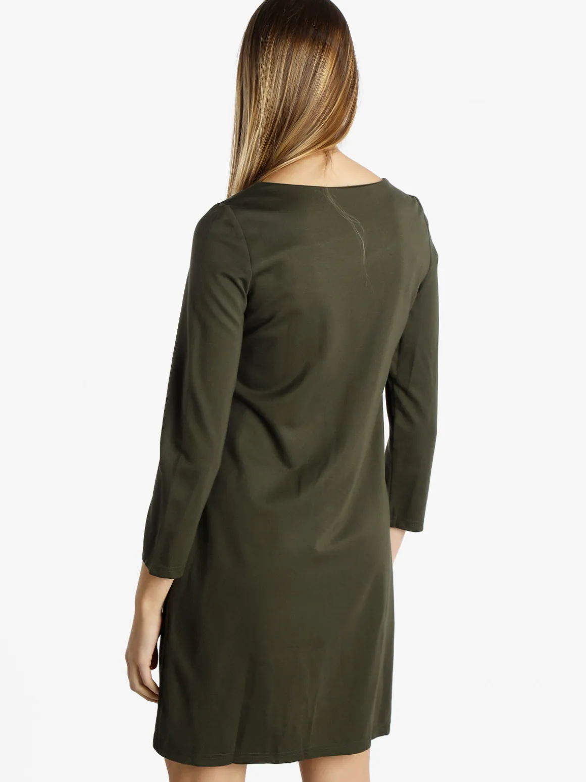 Sweet Miss Vestito da donna a maniche lunghe in tinta unita